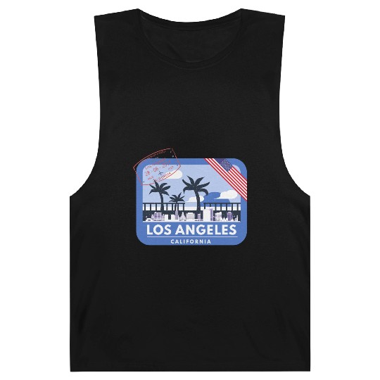 Los Angeles Stamp Barnard Tanks