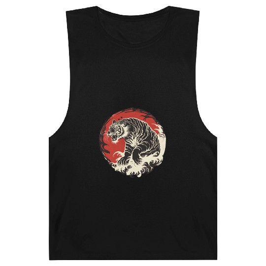 Japanese tiger with wave Barnard Tanks