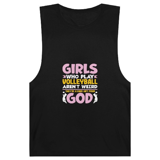 Girls Who Play Volleyball Aren't Weird Barnard Tanks