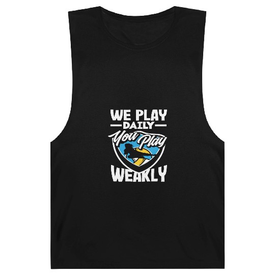 Volleyball We Play Daily You Play Weekly Barnard Tanks