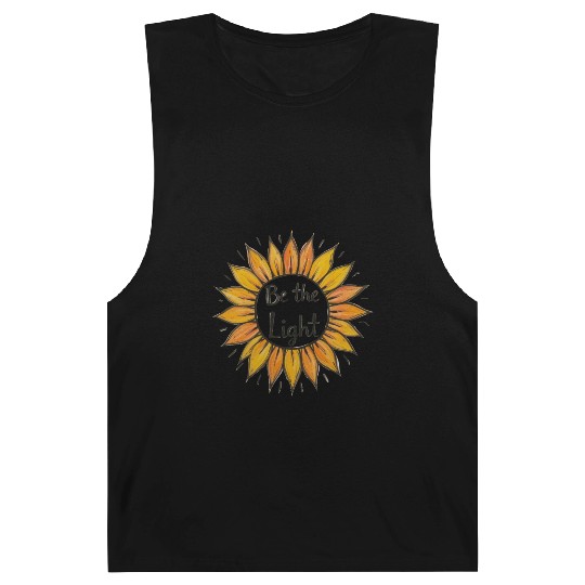 Be the Light Sunflower Barnard Tanks