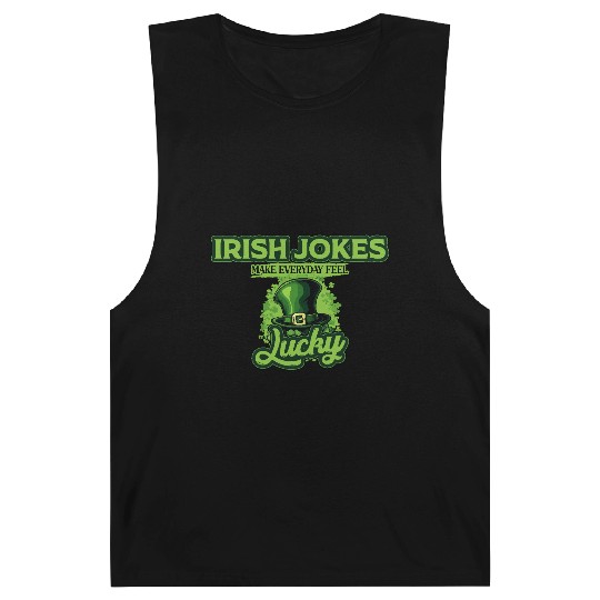 Irish Jokes Make Everyday Feel Lucky St Patricks Barnard Tanks
