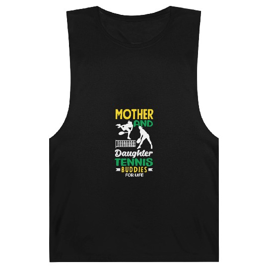 Mother And Daughter Tennis Buddies Barnard Tanks