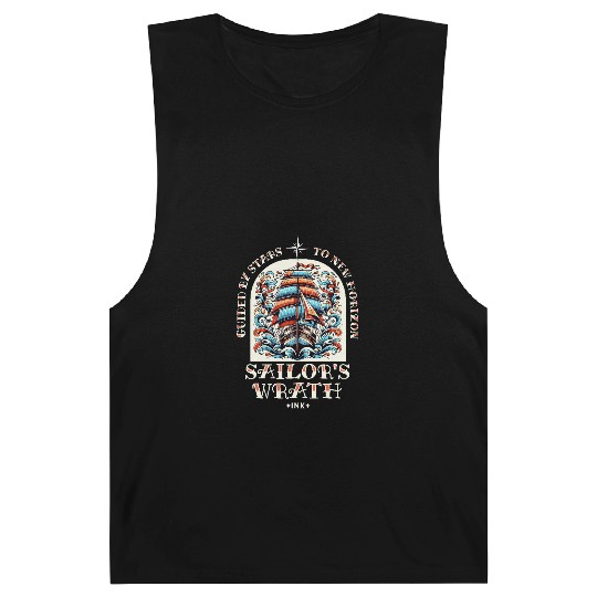 Sailor's Wrath – Nautical Tattoo Art Barnard Tanks