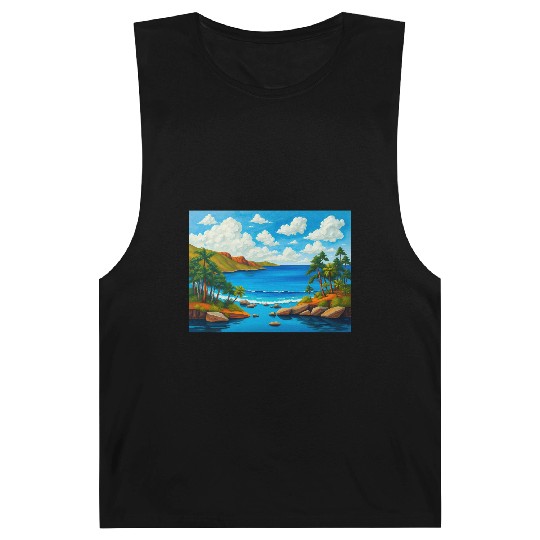 Serene Sunrise Over the Sea Barnard Tanks