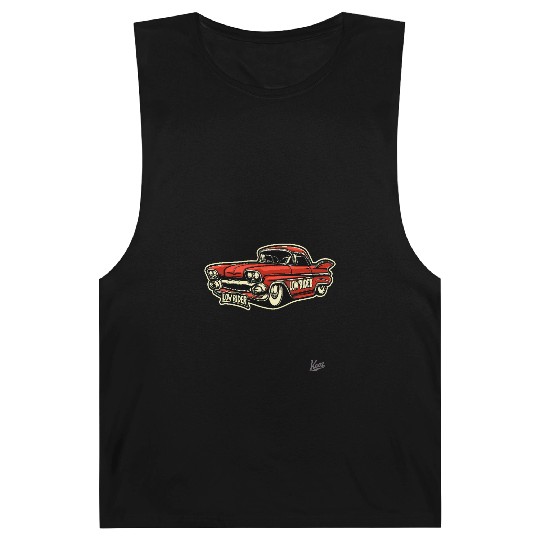 Classic Cholo Lowrider Car Barnard Tanks