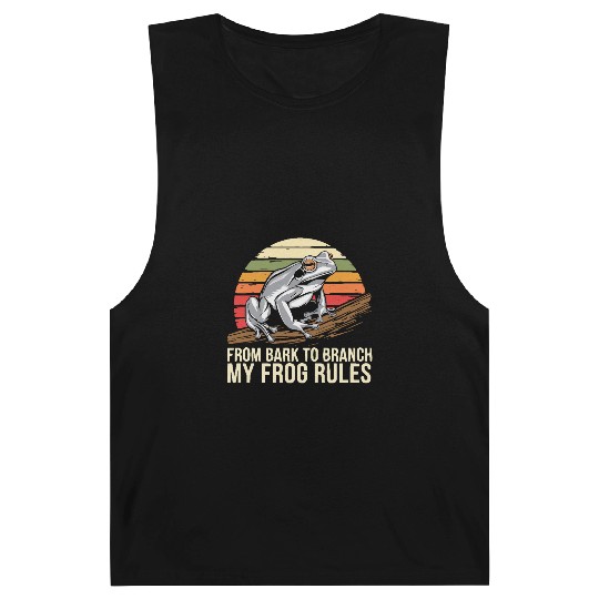 Gray Tree Frog Lover Animal Amphibian Froggy Toad Barnard Tanks