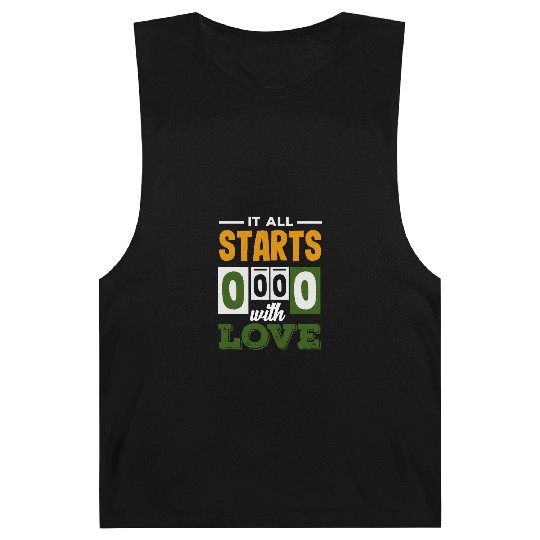 Tennis It All Starts 0 0 0 With Love Barnard Tanks