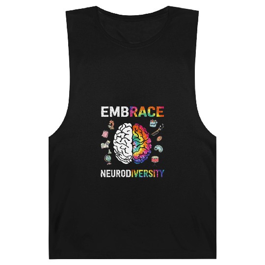 Embrace Neurodiversity Autism Awareness Barnard Tanks