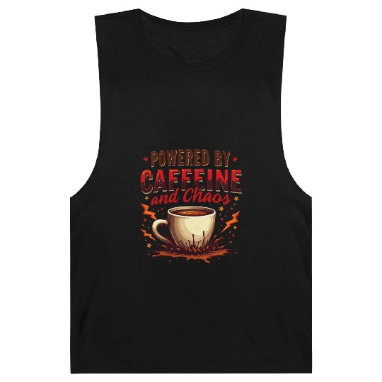 Caffeine Chaos Barnard Tanks