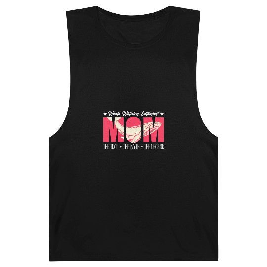 Whale Watching Enthusiast Mom The Idol Sea Lover Barnard Tanks