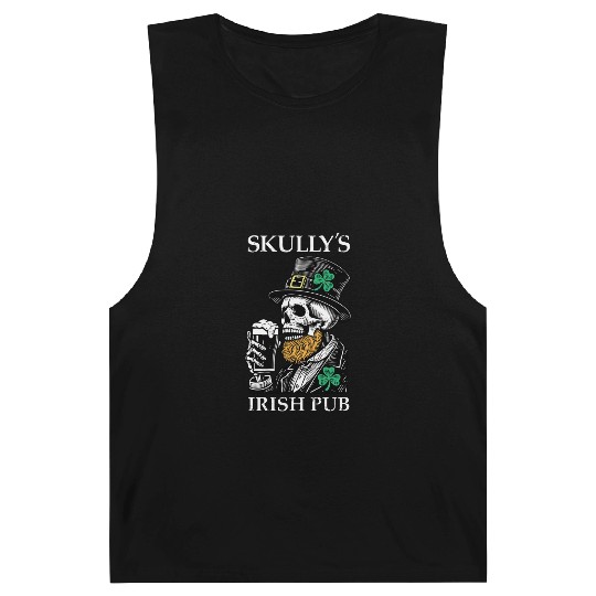 Skully's Irish Pub Skull St. Patrick's Day 2025 Sh Barnard Tanks