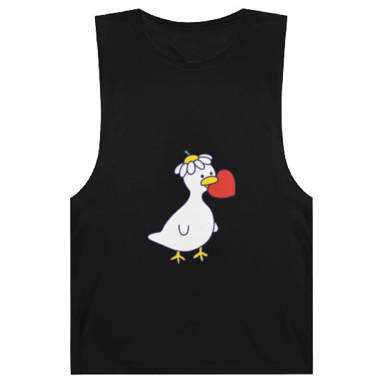 Silly Goose in Love Barnard Tanks