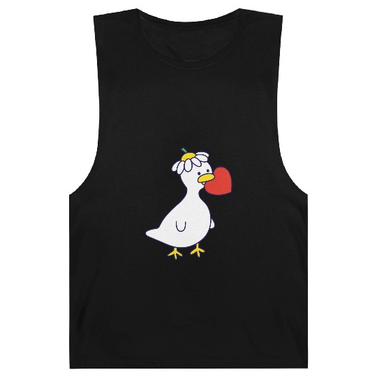 Silly Goose in Love Barnard Tanks