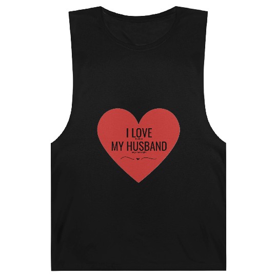 I Love My Husband Barnard Tanks