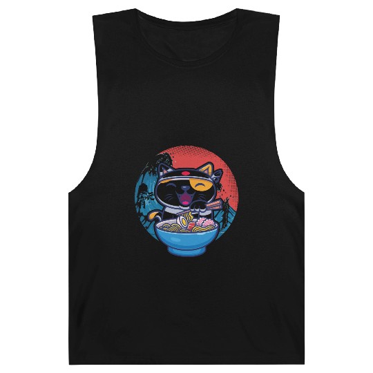 Japanese cat ramen Barnard Tanks