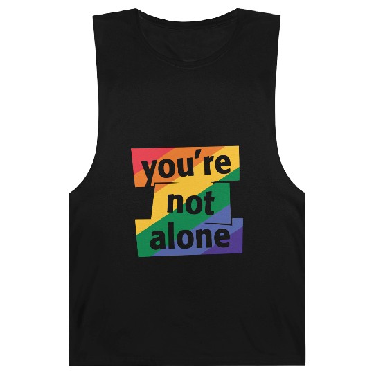 You are Not Alone Rainbow Barnard Tanks