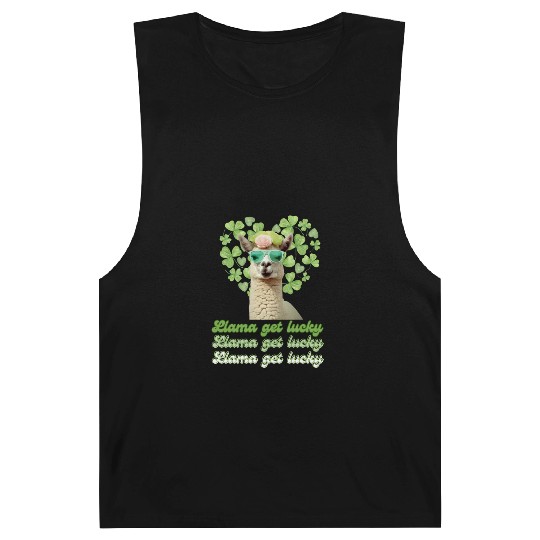 Llama Get Lucky | St. Patricks Day Edition Barnard Tanks