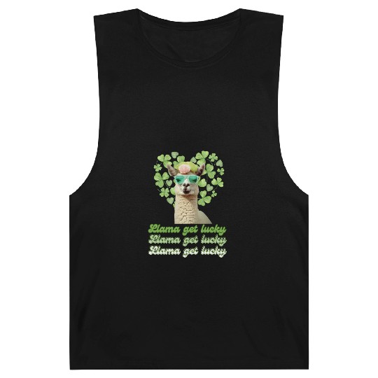 Llama Get Lucky | St. Patricks Day Edition Barnard Tanks