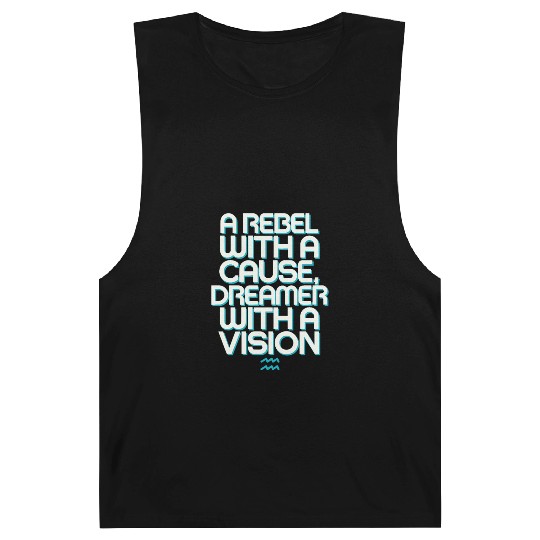 Aquarius Zodiac: Rebel With A Cause, Dreamer With Barnard Tanks