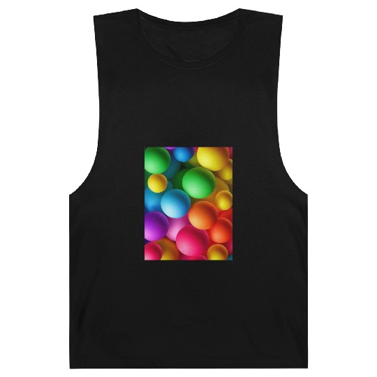 Vibrant Multi Colored Spheres Barnard Tanks