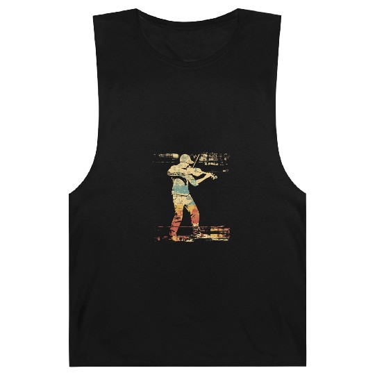 Violin Comic Style Barnard Tanks