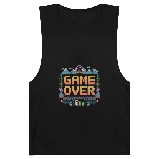 Nostalgic Retro Gamer Apparel Barnard Tanks