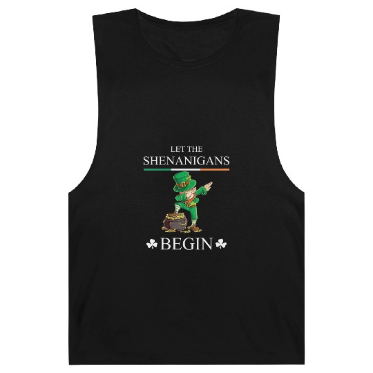 Let The Shenanigans Begin Clovers St Patrick's Day Barnard Tanks