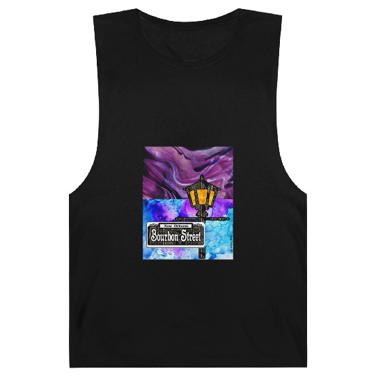 Purple Bourbon Street Lamp Post Barnard Tanks