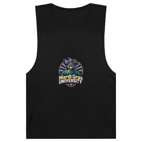 Mardi Gras University Peacock Women's Mardi Gramas Barnard Tanks