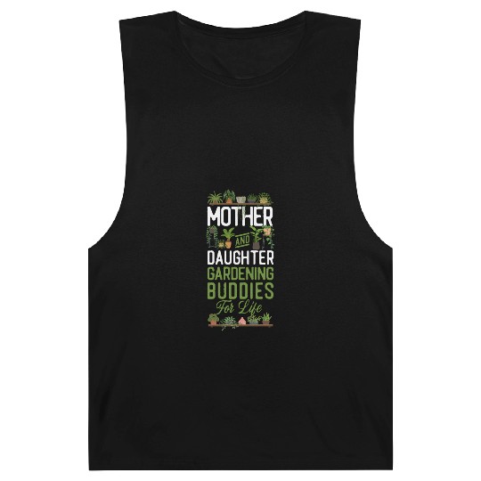 Plant Lover Gardening Mom Daughter Barnard Tanks