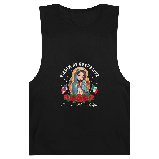 Our Lady of Guadalupe Gracias Madre Mia Mexico Barnard Tanks