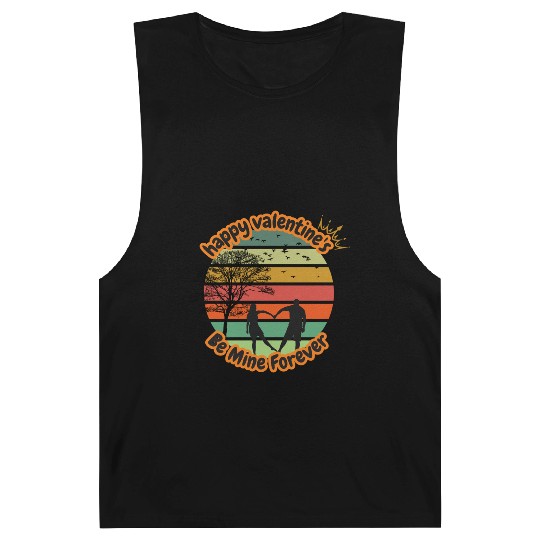 Be Mine Forever – Romantic Valentine's Day Barnard Tanks
