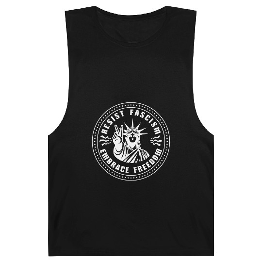 Resist Fascism ~ Embrace Freedom Barnard Tanks