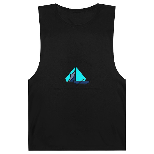 Kayak Camping blue Barnard Tanks