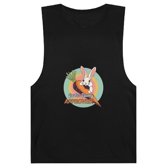 Easter Bunny Approved Retro Rabbit Barnard Tanks