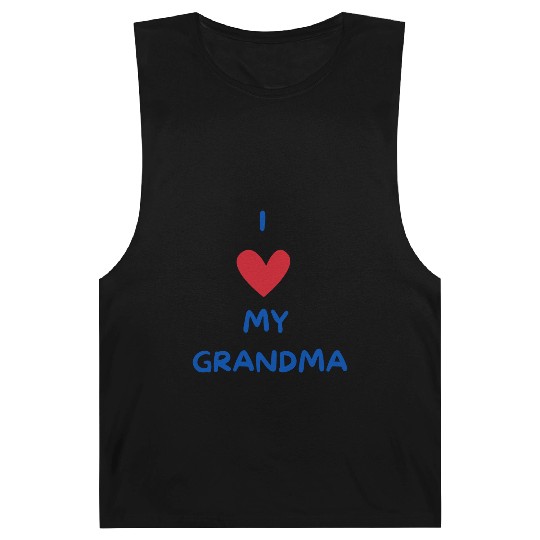 I Love My Grandma Barnard Tanks