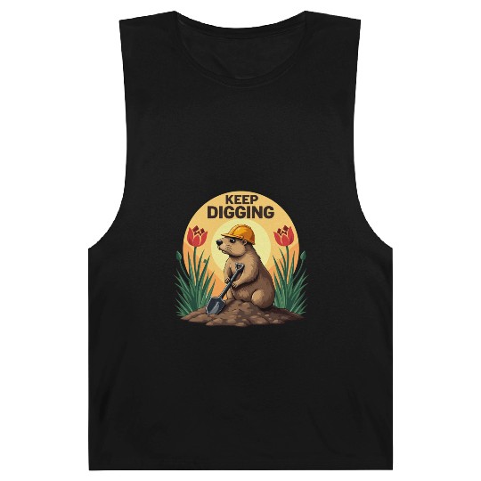 Industrious Groundhog Gardener Barnard Tanks