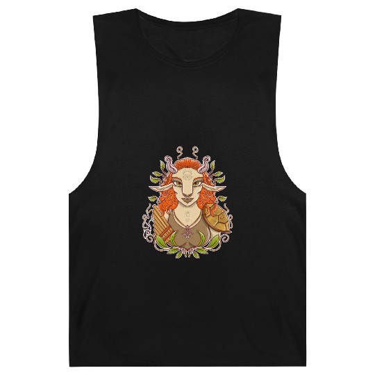 Female Faun - Magic and Natural Wisdom Barnard Tanks