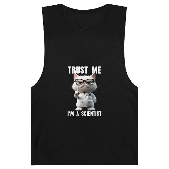 Trust Me I'm A Scientist Science Cat Meme Barnard Tanks