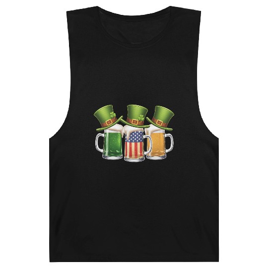 Ireland Beer Flag Frothy Irish Beer Mugs Flag Barnard Tanks