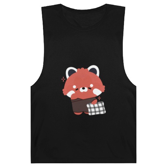 Sleepy Red Panda Barnard Tanks