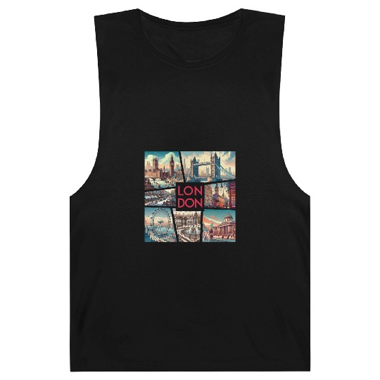 UK CITY - LONDON - TRAVEL - 1 Barnard Tanks