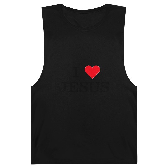 I Heart Jesus Barnard Tanks