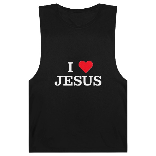 I Heart Jesus Barnard Tanks