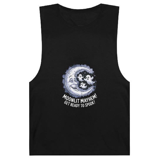 Moonlit Mayhem Ghostly Spook Under the Mondlight Barnard Tanks
