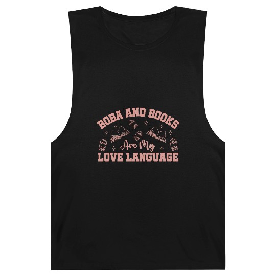 Boba tea and books lover Barnard Tanks gift