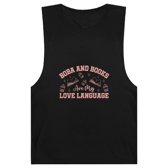 Boba tea and books lover Barnard Tanks gift