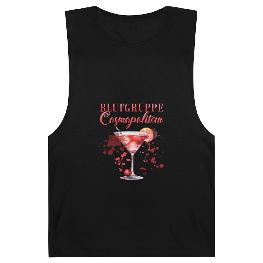 Cocktail Bartender Blutgruppe Cosmopolitan Barnard Tanks