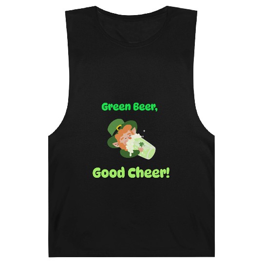 Green Beer Good Cheer Barnard Tanks